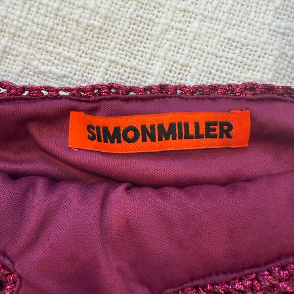 Simon Miller Beep Beep Dress Magenta Small - Picture 4 of 4